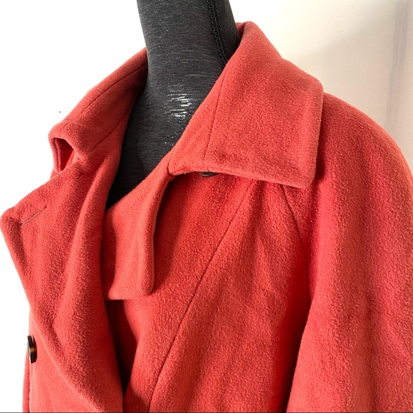 Talbots Double Breasted Wool Coat - Picture 3 of 16